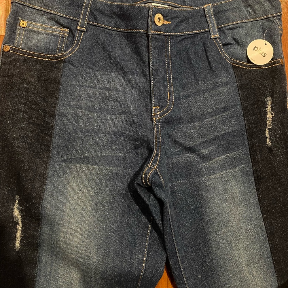 Dark 2 Toned Jeans